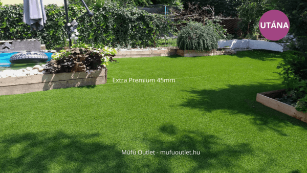Holland pázsit ár prémium pázsit ár kültéri műfű műfű kertbe műfű teraszra Extra Premium 45mm Műfű Outlet Kft